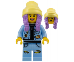 Parker L. Jackson - Denim Jacket with Beanie (Open Mouth Smile / Scared)
