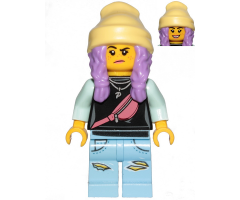 Parker L. Jackson - Black Top with Beanie (Smile / Grumpy)