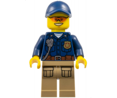 Mountain Police - Officer Male, Orange Sunglasses