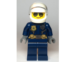 Police - City Motorcyclist Female, Silver Sunglasses, Trans-Clear Visor