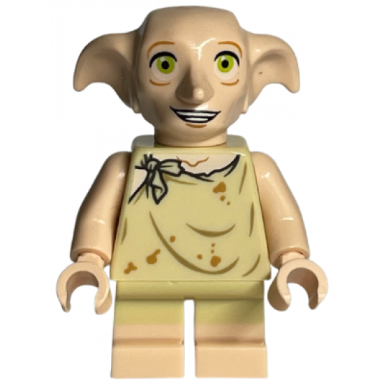 Dobby (Elf), Light Nougat, Open Mouth Smile