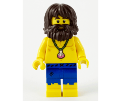 Shipwreck Survivor, Series 21 (Minifigure Only without Stand and Accessories)