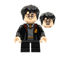 Harry Potter, Gryffindor Robe Open, Sweater, Shirt and Tie, Black Short Legs