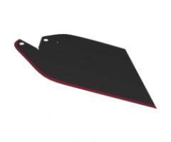 Cloth Cape with 3 Holes, Angled for Large Buildable Figures, with Sewn Dark Red Border Pattern