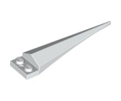 Plate, Modified 1 x 2 with Angular Extension and Flexible White Tip