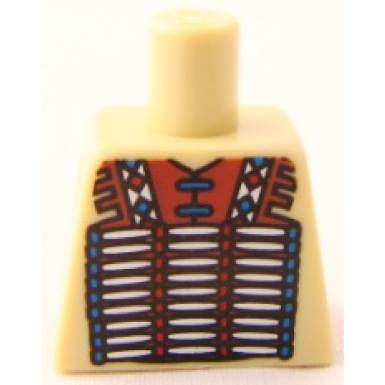 Torso Western Indians Vest Pattern