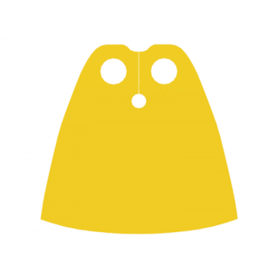 Minifigure, Body Wear Cape Cloth, Standard - Traditional Starched Fabric - Height 4 cm (22231)