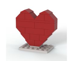 Simple LEGO Heart