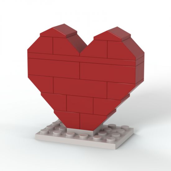 Simple LEGO Heart