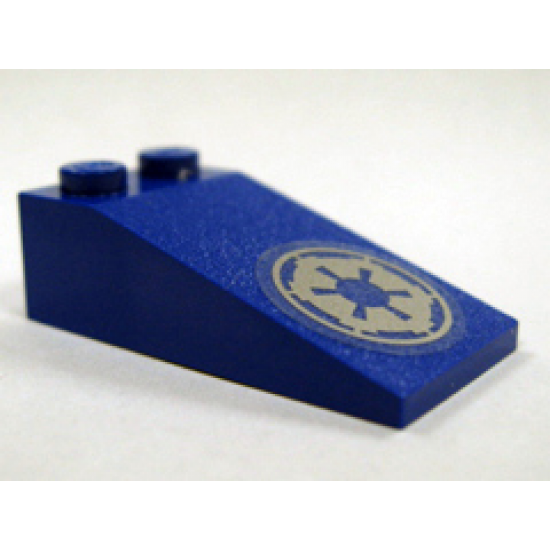 Slope 18 4 x 2 with SW Imperial Logo Pattern (Sticker) - Set 7667