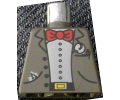 Torso Adventurers Orient Jacket, Shirt, Bow Tie, Pockets, Buckle Pattern