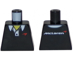 Torso Speed Champions with McLaren Logo Polo Shirt Pattern