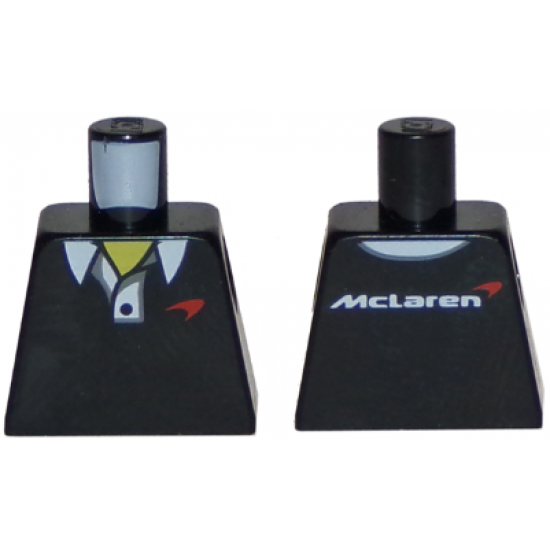 Torso Speed Champions with McLaren Logo Polo Shirt Pattern