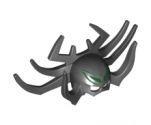 Minifigure, Headgear Mask with Spider Leg Horns and Dark Green Forehead Pattern (Hela)