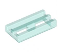 Tile, Modified 1 x 2 Grille with Bottom Groove / Lip