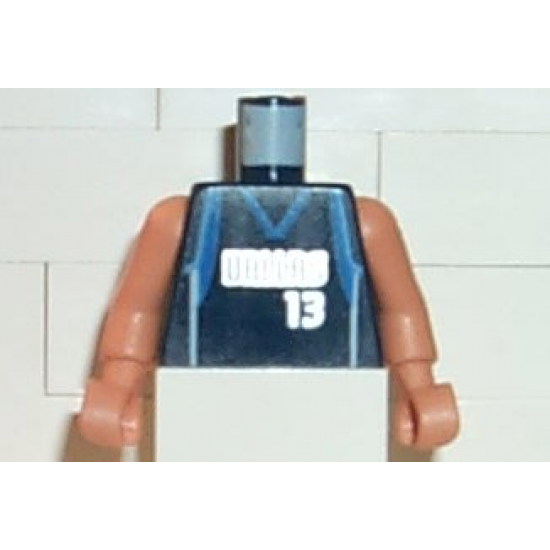 Torso NBA Dallas Mavericks #13 Pattern / Nougat NBA Arms / Nougat Hands