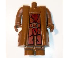 Body Giant, HP Hagrid, Shirt and Belt Pattern - with Arms and Hands