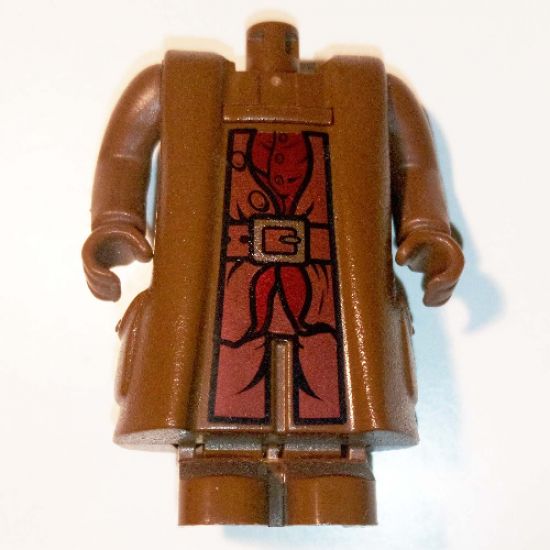 Body Giant, HP Hagrid, Shirt and Belt Pattern - with Arms and Hands