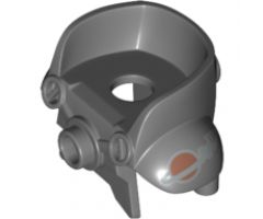 Minifigure, Body Wear Armor Space with Shoulder Protection with Silver and Copper Classic Space Logo with Drill on Left Shoulder Pattern