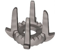 Minifigure, Headgear Crown with 4 Tall Spikes