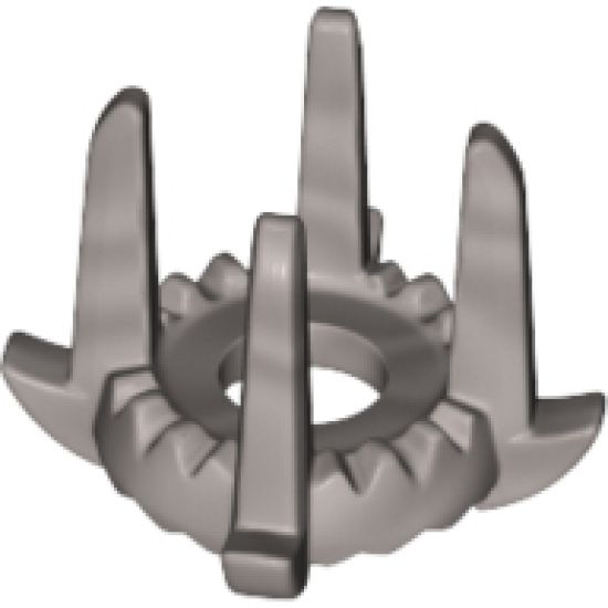 Minifigure, Headgear Crown with 4 Tall Spikes