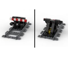 Buffer with shock absorber - Prellbock - MOC