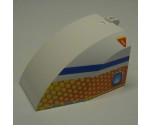 Windscreen 8 x 6 x 4 Canopy with Hinge and Airliner Aft Blue/Orange Pattern