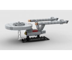 Micro scale USS Enterprise NCC-1701