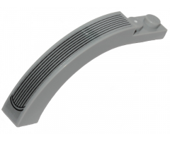 Arch 1 x 6 x 3 1/3 Curved Top with SW Landspeeder 7 Black Stripes Pattern (Sticker) - Set 75271