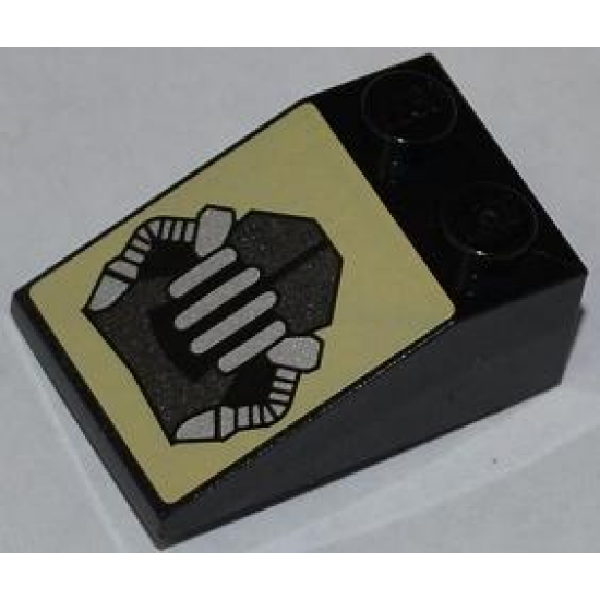 Slope 33 3 x 2 with Batman Tumbler Mechanical Pattern (Sticker) - Set 76001