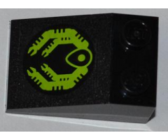 Slope 33 3 x 2 with Doc Ock Mechanical Arms Pattern (Sticker) - Set 6873