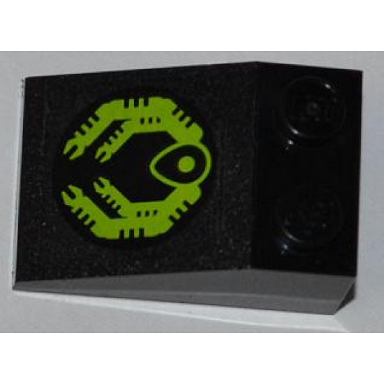 Slope 33 3 x 2 with Doc Ock Mechanical Arms Pattern (Sticker) - Set 6873