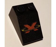 Slope 33 3 x 2 with Red X and Yellow Circle Pattern