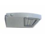 Wedge 8 x 3 x 2 Open Right with Air Intake Pattern (Sticker) - Set 6869