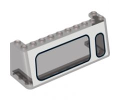 Windscreen 3 x 10 x 3 with Large Window Left, Small Window Right Pattern