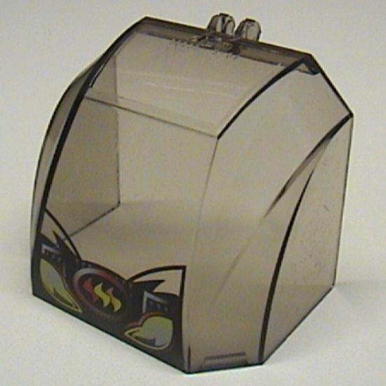 Windscreen 4 x 6 x 4 Canopy with Hinge and Flames Headlights Pattern