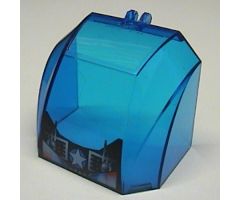 Windscreen 4 x 6 x 4 Canopy with Hinge and White Star and Vents Pattern