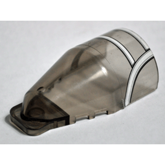 Windscreen 7 x 4 x 2 Round Extended Front Edge with SW ARC-170 Pattern Type 1 (Sticker) - Set 8088