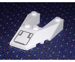 Wedge 6 x 4 Cutout with Stud Notches with Panel Pattern (Sticker) - Set 7700