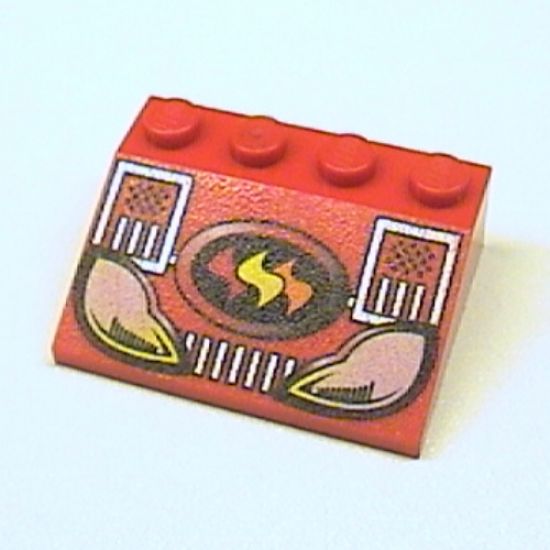 Slope 33 3 x 4 with Fire Cruiser Pattern