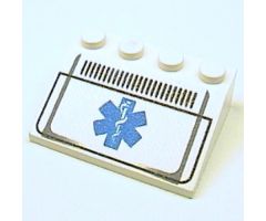 Slope 33 3 x 4 with EMT Star of Life and Grille Pattern