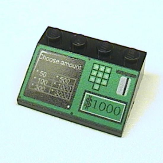 Slope 33 3 x 4 with ATM Bank Machine with 'Choose amount' Pattern