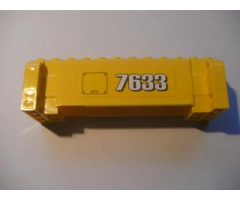 Crane Section 4 x 12 x 3 with 8 Pin Holes with Service Door with Handle and '7633' Pattern on Both Sides (Stickers) - Set 7633