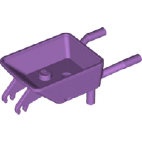 Minifigure, Utensil Wheelbarrow Frame