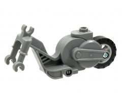 Flywheel Stuntz Riding Cycle with Light Bluish Gray Rear Wheel and Black Tire