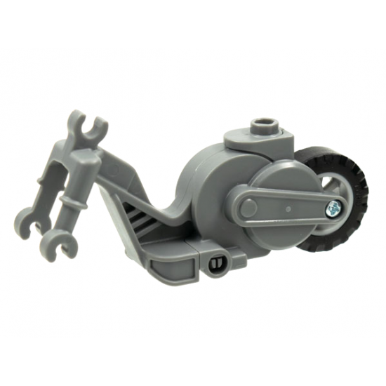 Flywheel Stuntz Riding Cycle with Light Bluish Gray Rear Wheel and Black Tire