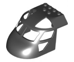 Aircraft Fuselage Forward Top Curved 6 x 8