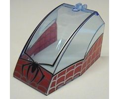 Windscreen 8 x 6 x 4 Canopy with Hinge and Spider-Man Pattern