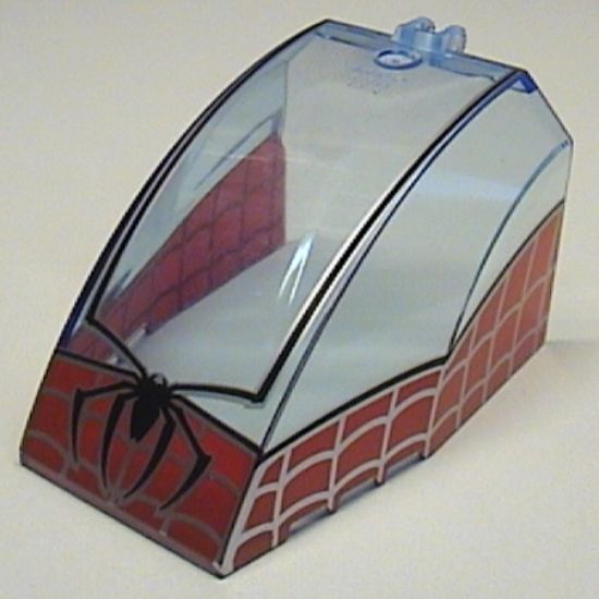 Windscreen 8 x 6 x 4 Canopy with Hinge and Spider-Man Pattern