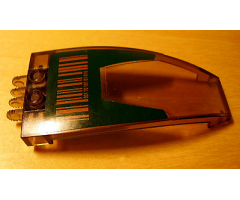 Windscreen 8 x 4 x 2 Curved Taper with Dual 2 Fingers, Bar Code Pattern (Sticker) - Set 7707